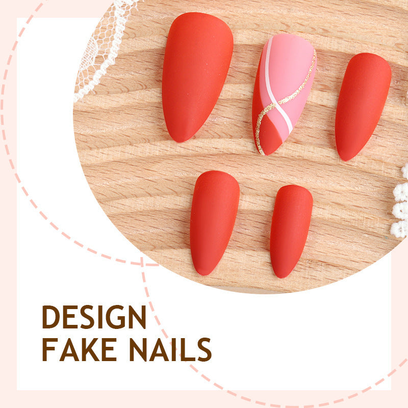 Premium Artificial Nails with Exquisite Design Stornfield