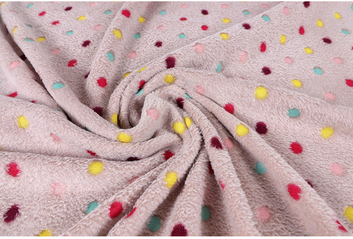 Women Cozy Polka Dot Blanket Stornfield
