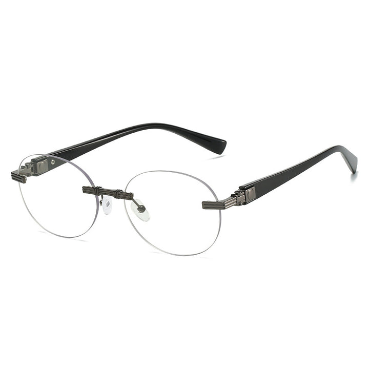 Women's fashionable sunglasses with transparent frame and flexible nose pad Stornfield