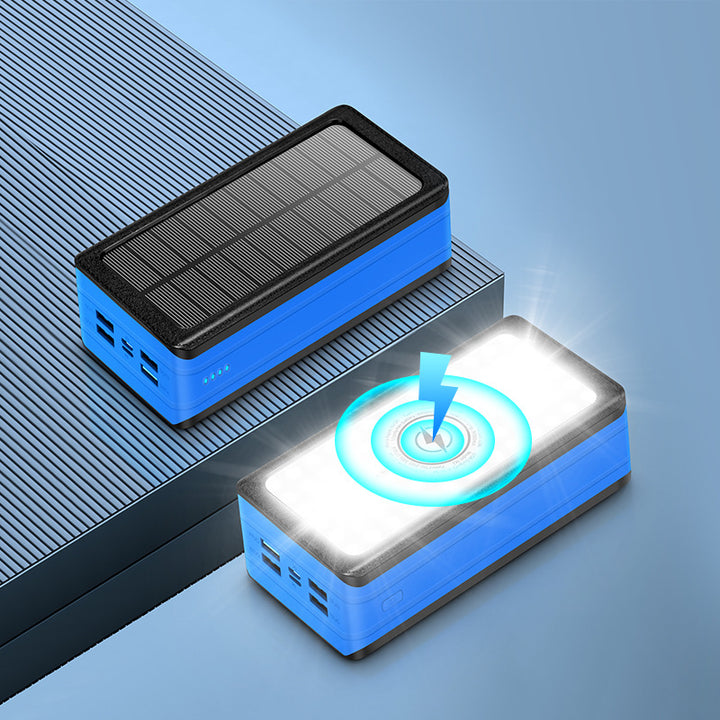Solar Powerbank with LED Lamp Stornfield