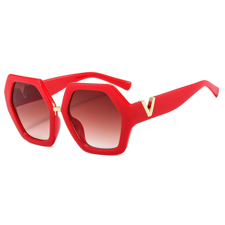Ladies elegant sunglasses with sparkling frame Stornfield