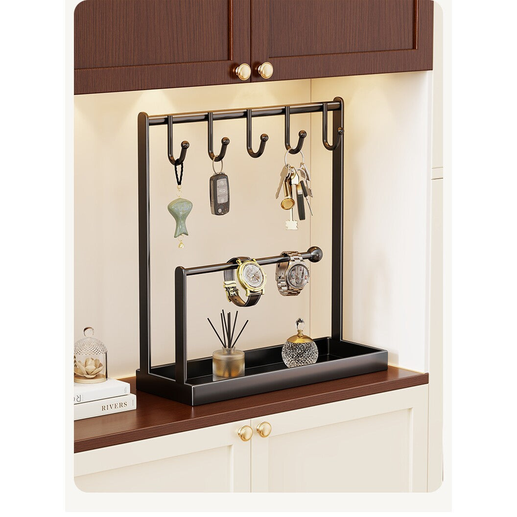 Home Entryway Watch Key and Jewelry Organizer Stand