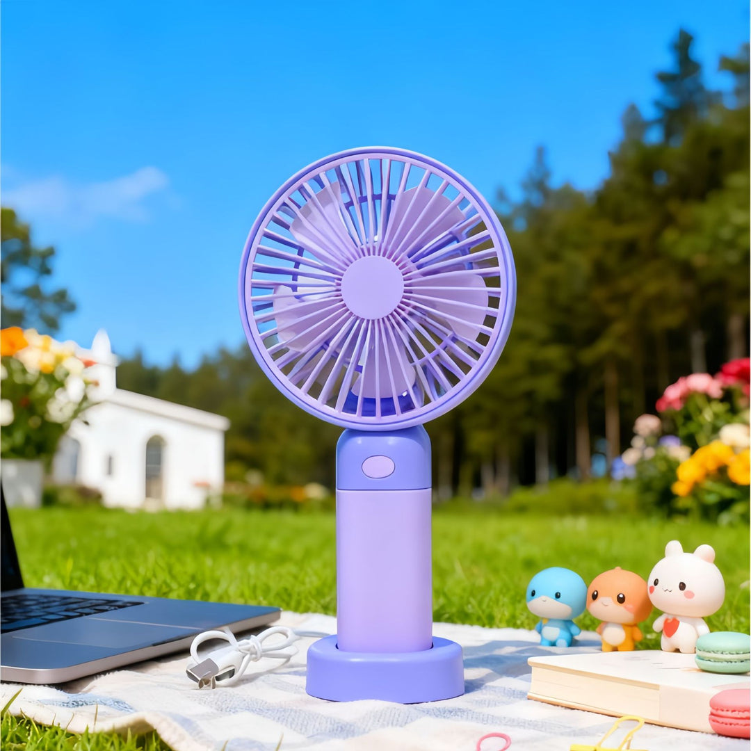 Women's Portable USB Fan with Powerful Battery Function Stornfield
