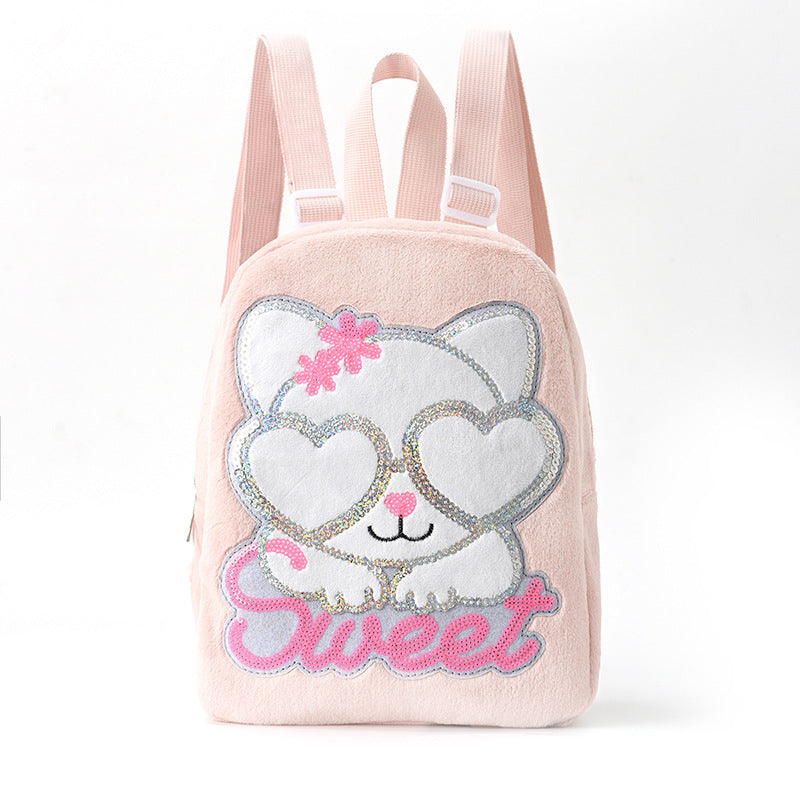 Plush backpack with animal design Stornfield