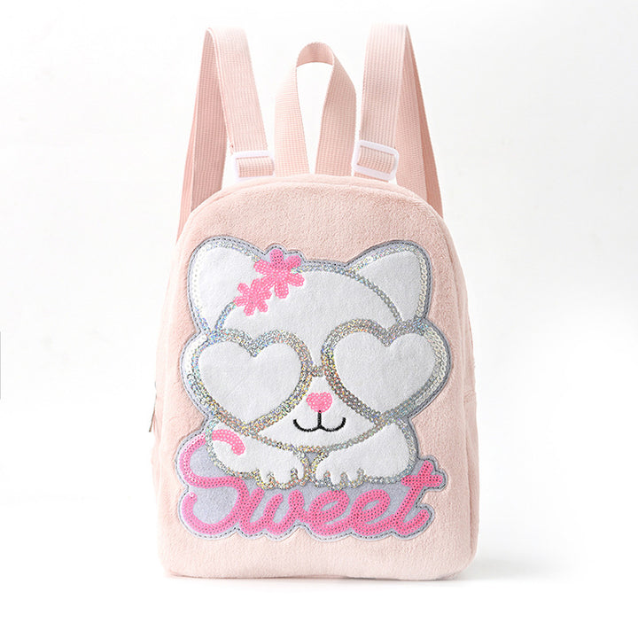 Plush backpack with animal design Stornfield