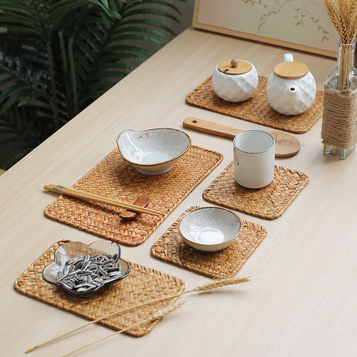 Artisan Woven Serving Tray Stornfield