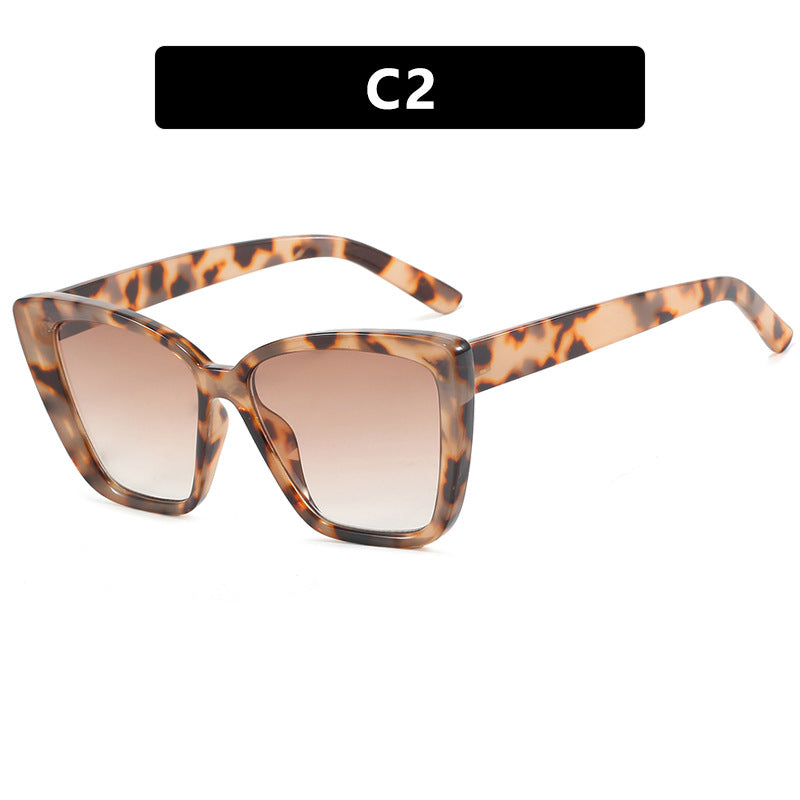 Ladies square sunglasses in modern tortoise pattern Stornfield