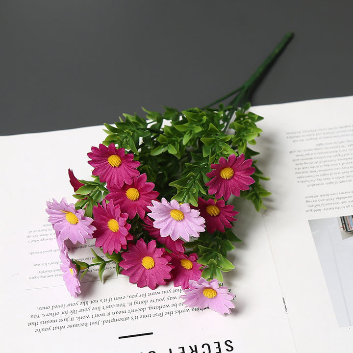 Vibrant Faux Floral Stem Arrangement