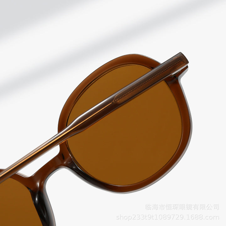 Women's fashionable sunglasses with stylish round shape Stornfield