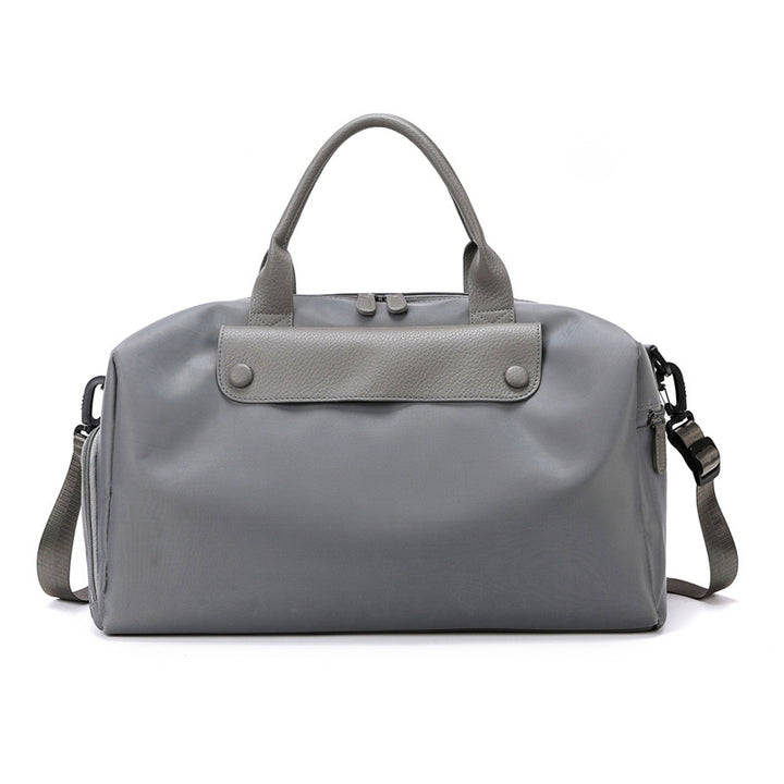 Stylish Leather-Like Travel Duffle