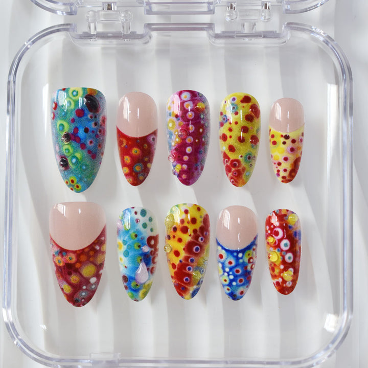Artistic Fantasy Press-On Nail Set Stornfield