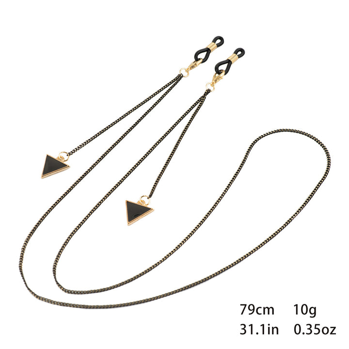 Geometric Pendant Eyewear Chain Stornfield