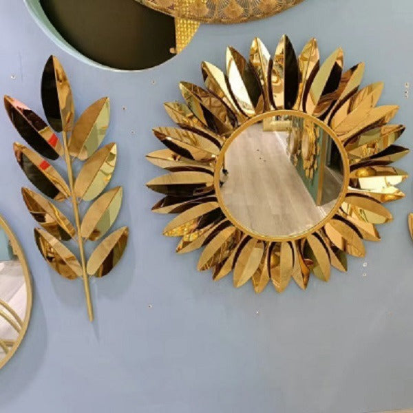 Decorative Metal Leaf Wall Sculpture Stornfield