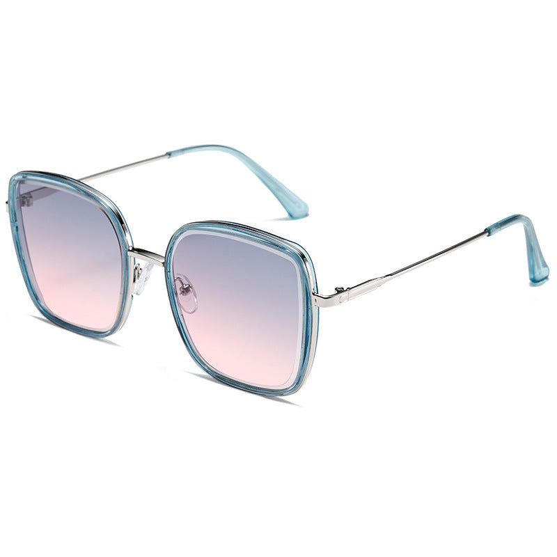 Women's Premium Sunglasses with Square Frame and Mirrored Lenses Stornfield