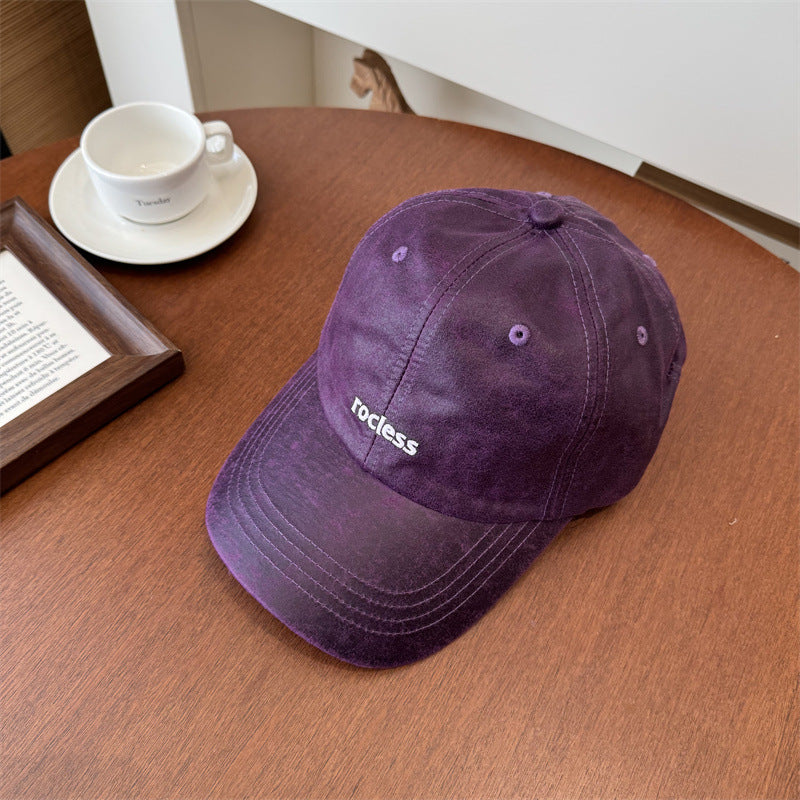 Unisex Vintage-Inspired Distressed Baseball Cap Stornfield