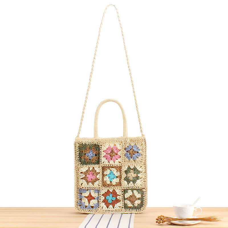 Handmade Shoulder Bag In Floral Patchwork Design Stornfield