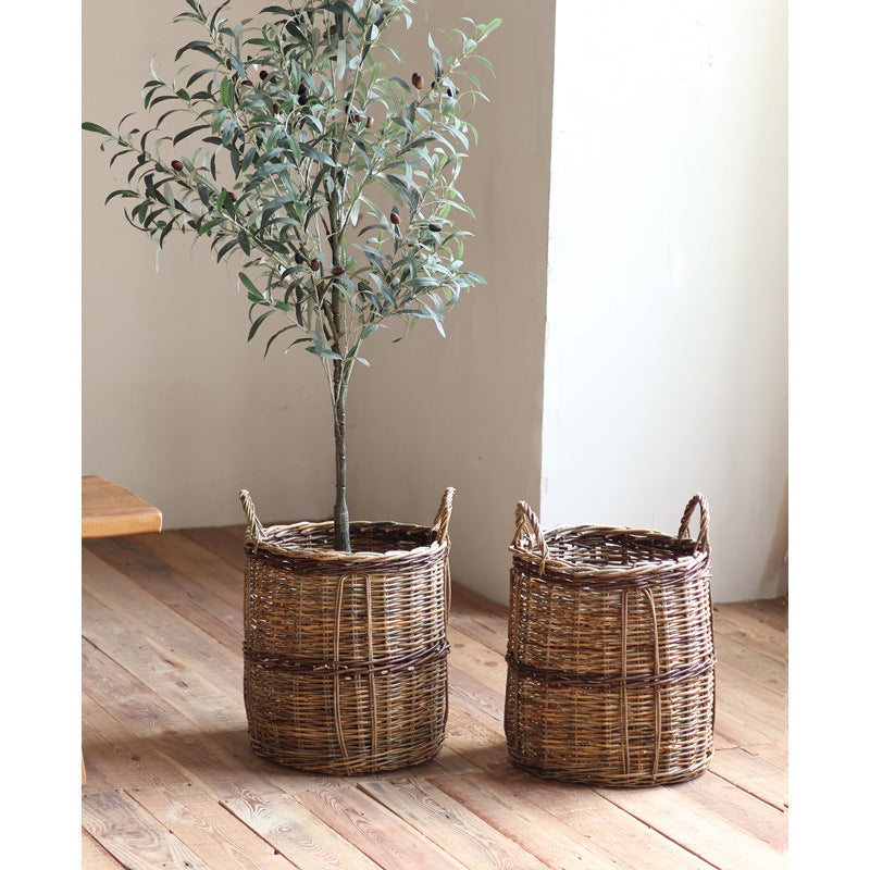 Rustic storage basket Stornfield