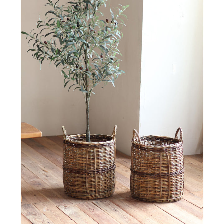 Rustic storage basket Stornfield