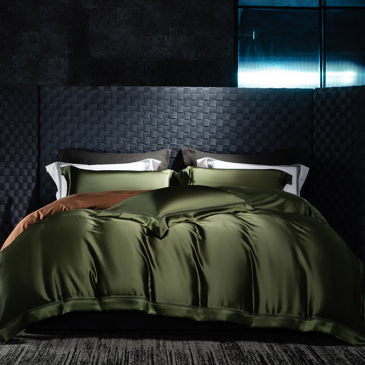 Luxury Mulberry Silk Duvet Cover and Pillowcase Set
