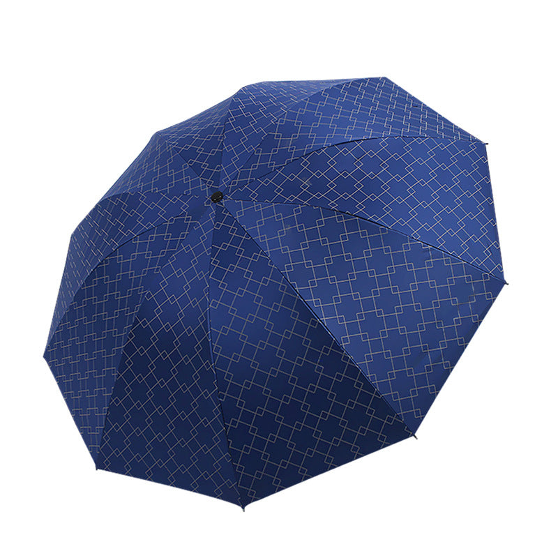 Women's Folding Umbrella with Modern Geometric Pattern Stornfield