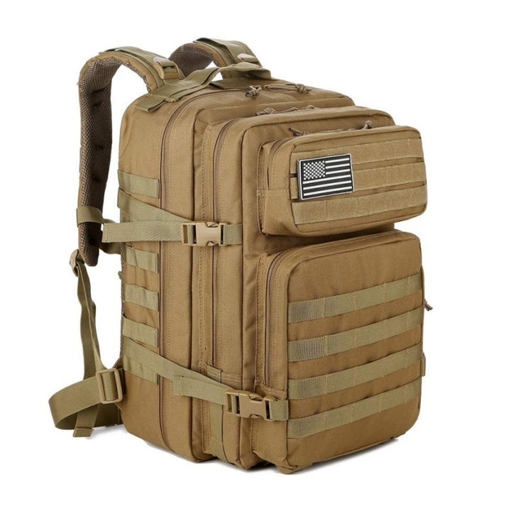 Tactical Backpack with Modular Compartment System and Reinforced Carry Handle Stornfield