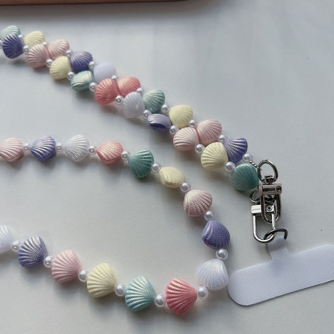 Shell Beaded Phone Lanyard Stornfield