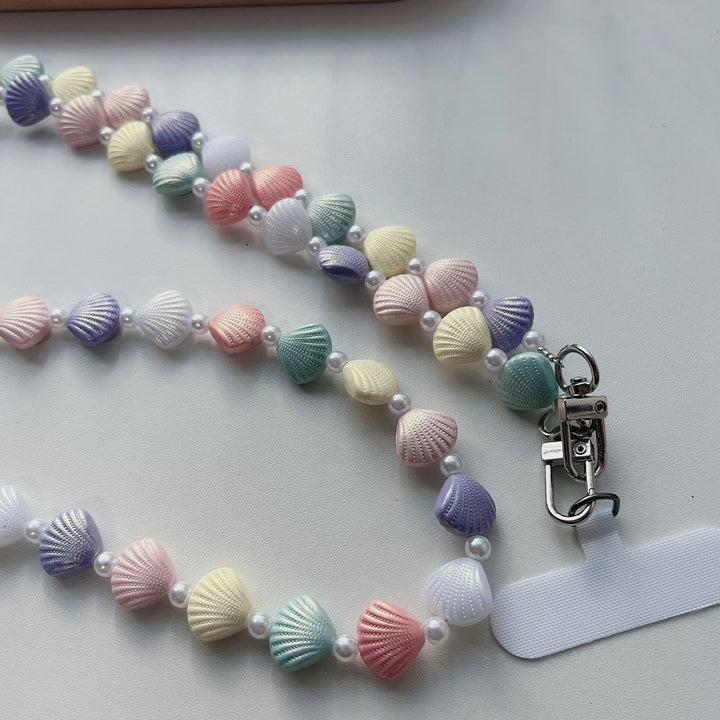 Shell Beaded Phone Lanyard Stornfield