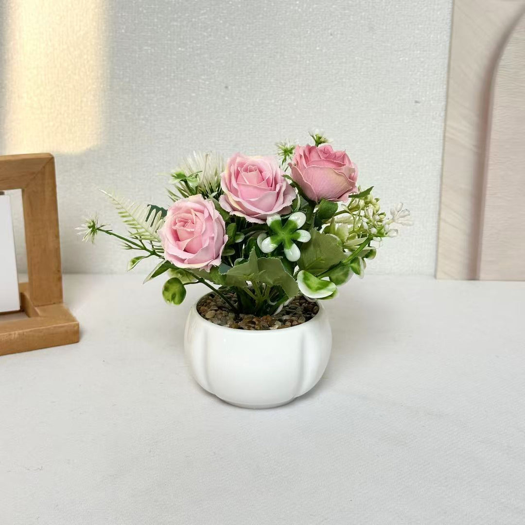 Decorative Miniature Floral Arrangement