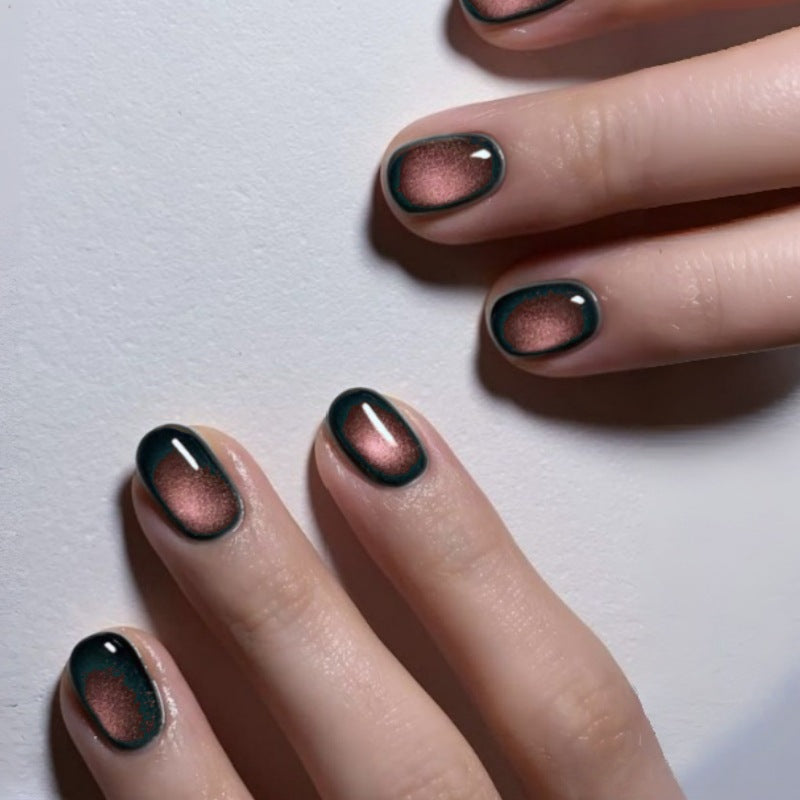 Stylish Gradient Press-On Nails Stornfield