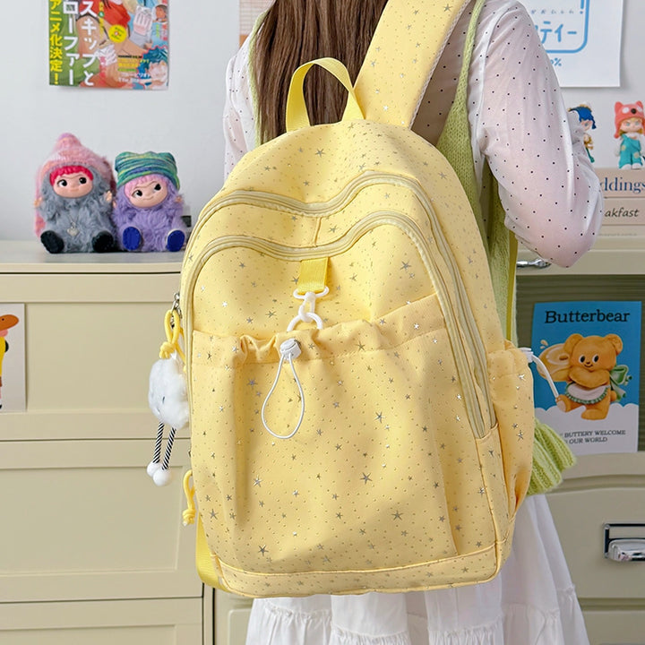Charming Star Print Backpack Stornfield