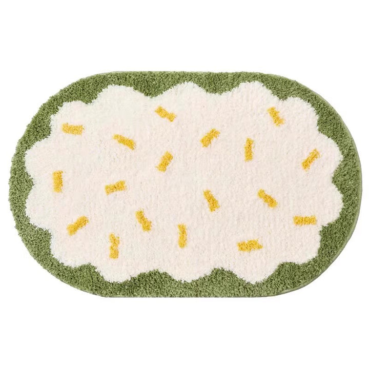 Coastal Starfish Themed Bath Mat