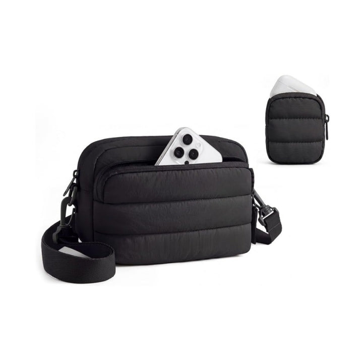 Fashionable shoulder bag with multifunctional compartments Stornfield