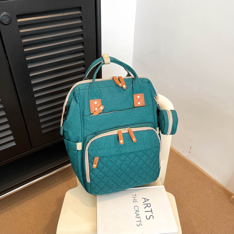 Multi-Pocket Quilted Backpack Stornfield