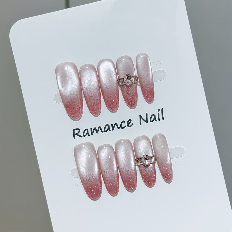 Elegant Ombre Press-On Nails Stornfield