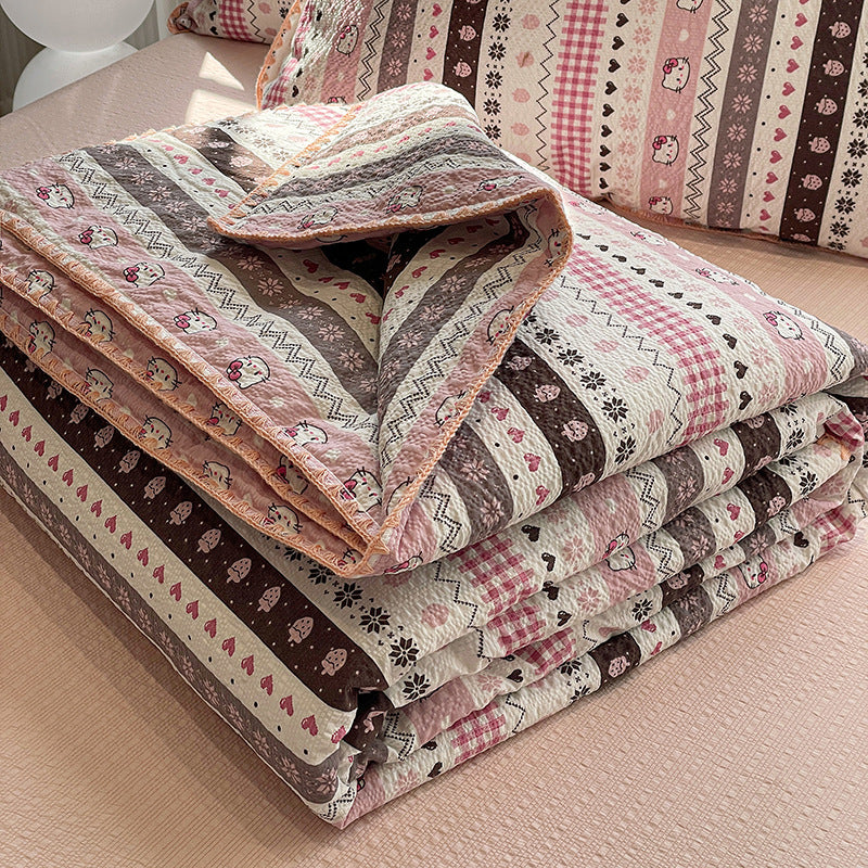 Soft Reversible Patterned Quilt