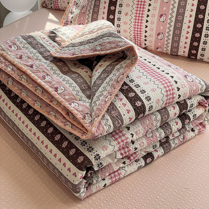 Soft Reversible Patterned Quilt