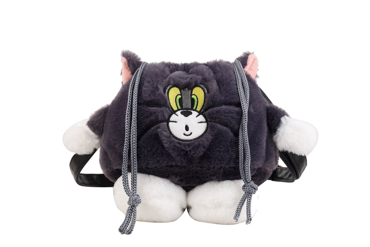 Plush Shoulder Bag with Animal Motif and High Cuddliness Stornfield