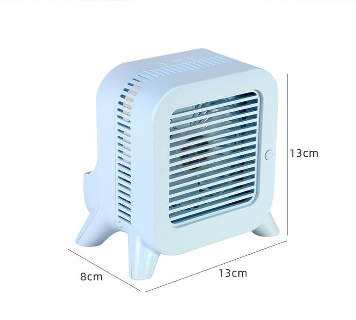 Women's compact table fan with quiet operation and ergonomic design Stornfield