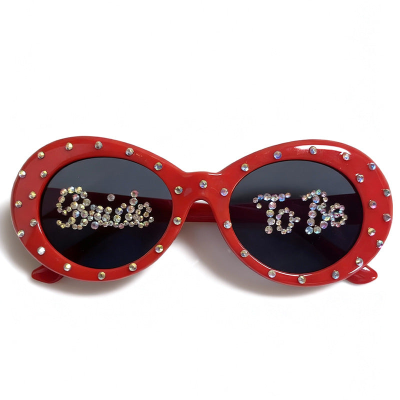 Rhinestone-Embellished Bridal Sunglasses Stornfield