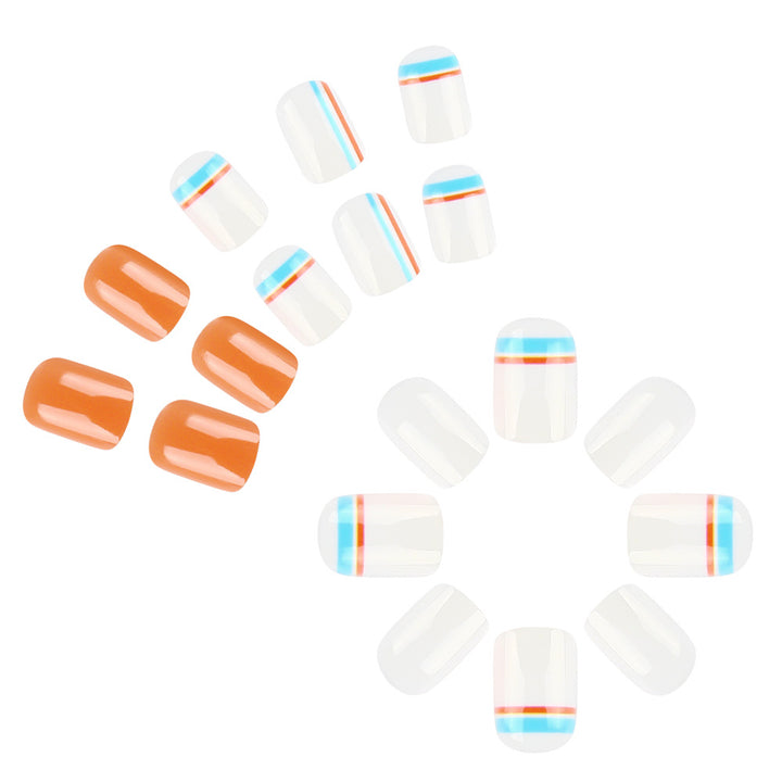 Trendy Geometric Nail Art Set Stornfield