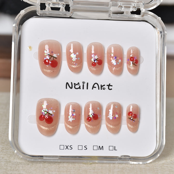 Premium Glamorous Press-On Nail Extensions Stornfield