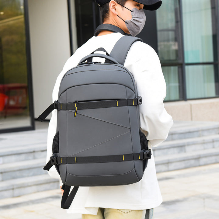 Modern backpack with multidimensional compartments and breathable back Stornfield