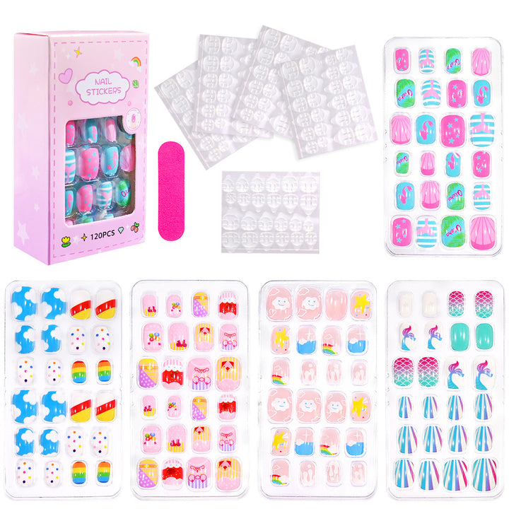 Fun Themed Press-On Nail Set Stornfield