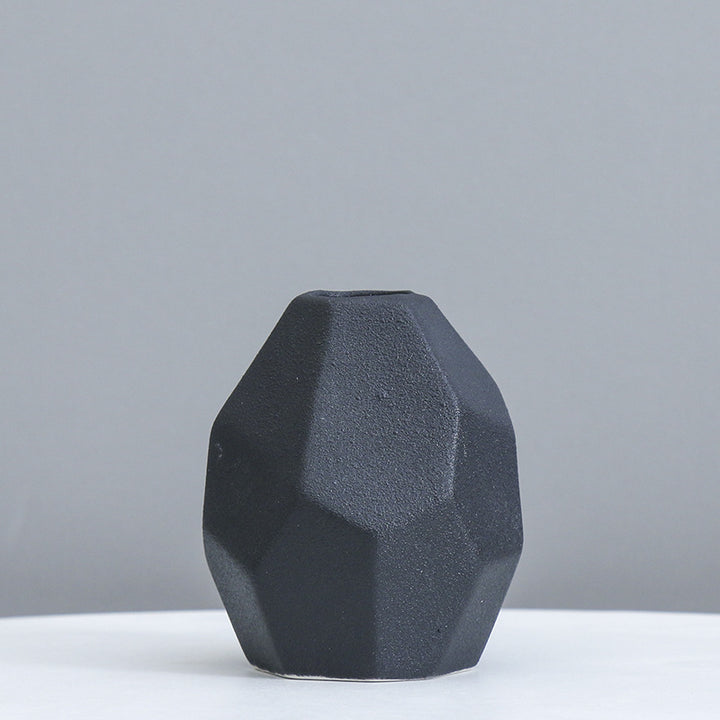 Geometric Decorative Ceramic Vase Stornfeild