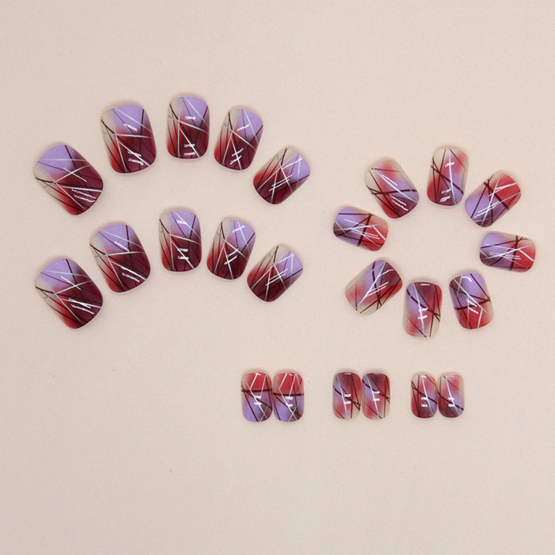 Artistic Ombre Nail Art Extensions Stornfield