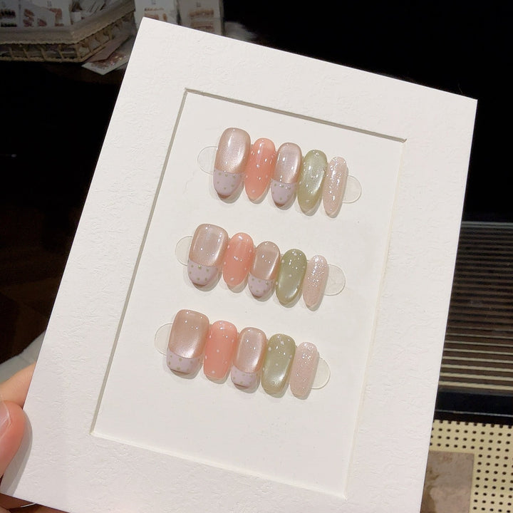 Artistic Press-On Nail Set Stornfield