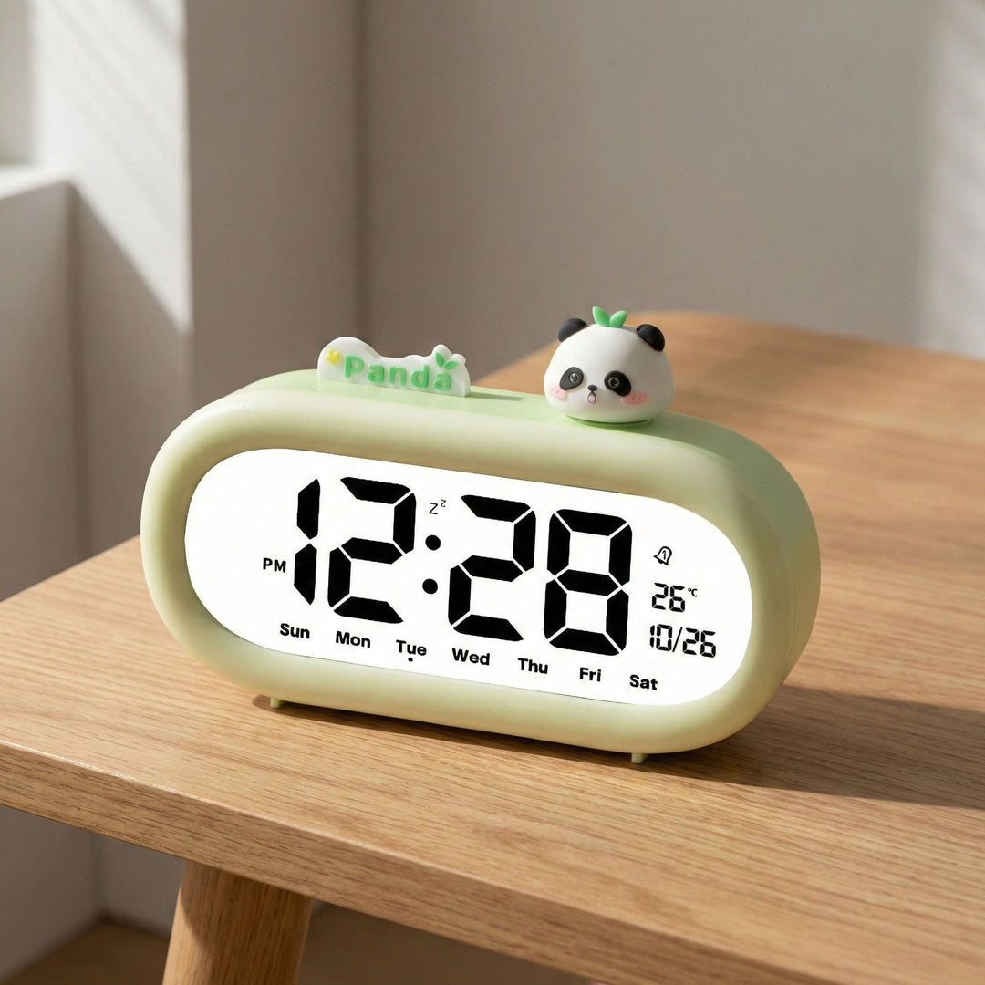 Digital alarm clock with panda design Stornfield