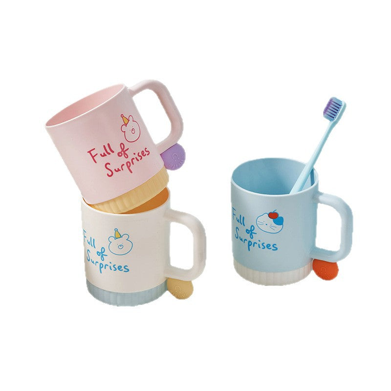 Funny ceramic mug with cheerful character design Stornfield