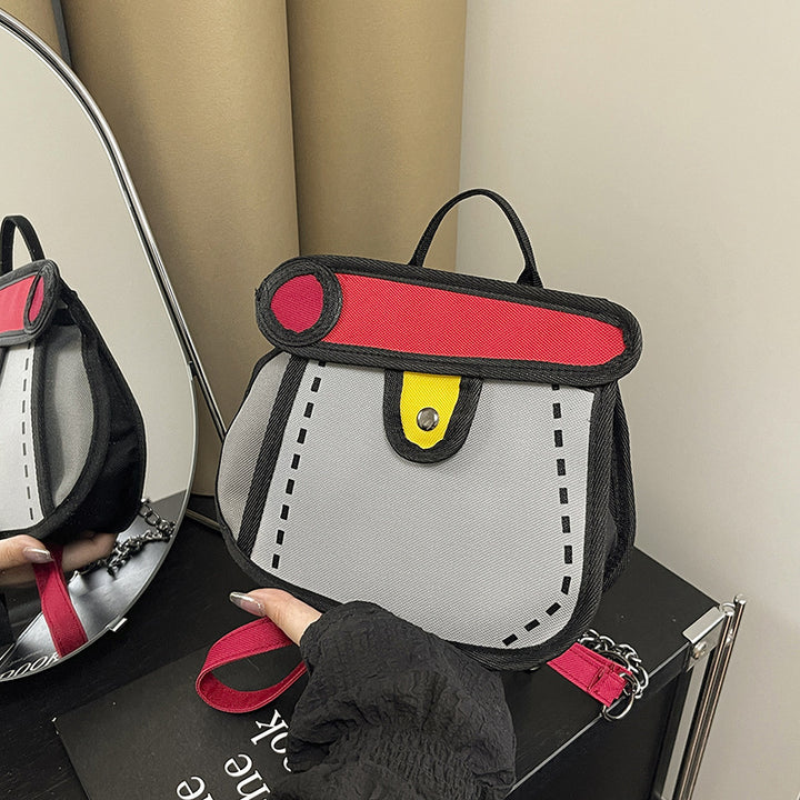 Trendy Cartoon-Style Mini Backpack Stornfield