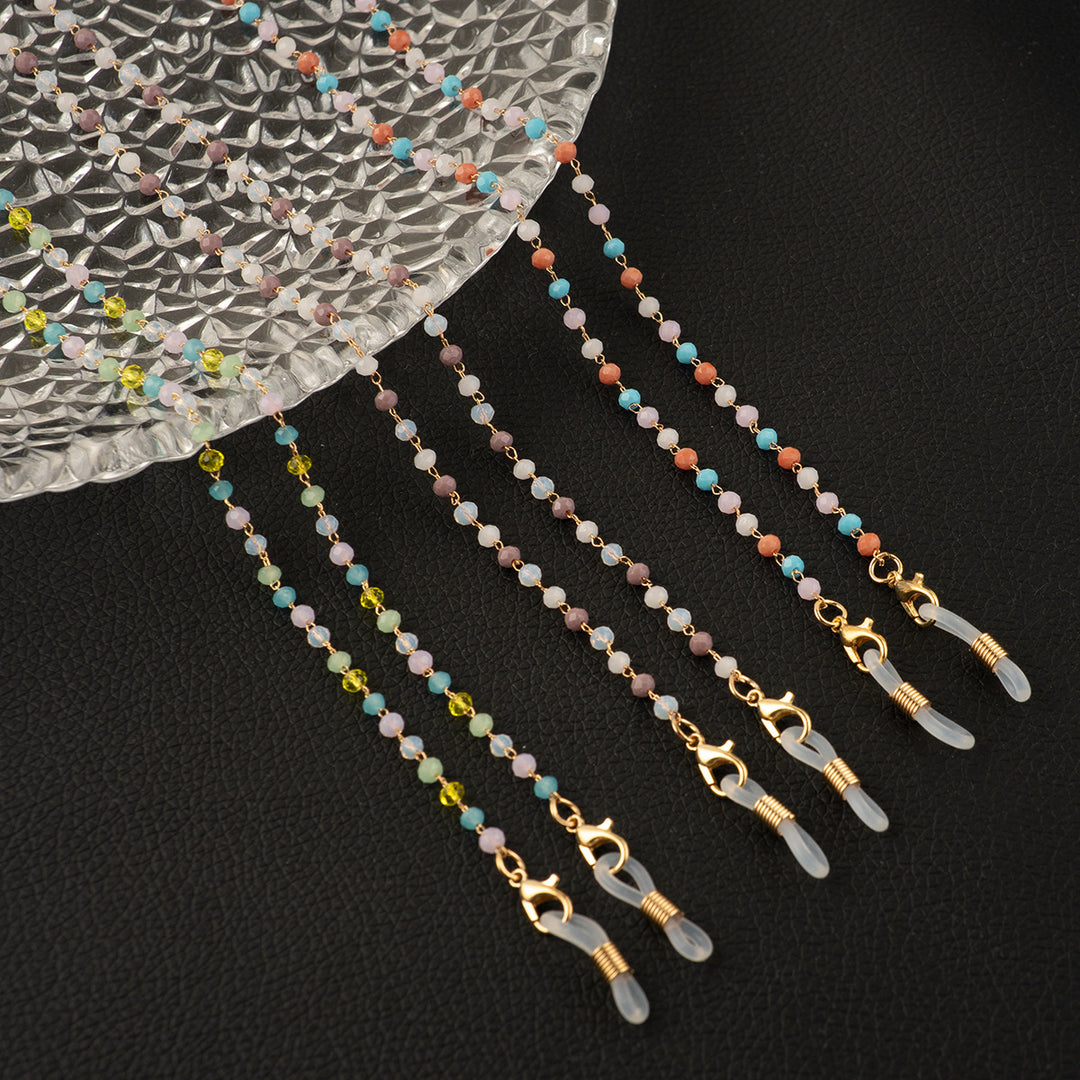 Colorful Beaded Eyewear Retainer Chain Stornfield